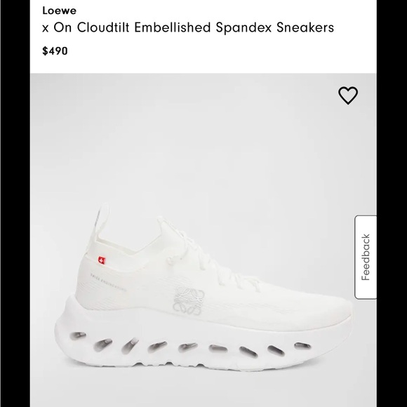 BRAND NEW LOEWE x ON CLOUDTILT SNEAKERS DESIGNER SHOES!! - Picture 13 of 15